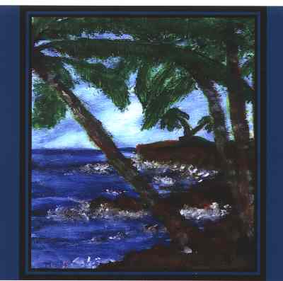 This picture painted by Rick  Our Precious Son